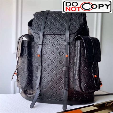 louis vuitton christopher backpack replicas high quality|louis vuitton black monogram backpack.